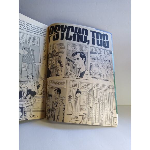 MAD #244 Mad Magazine War Games Psycho II Movie Satire Comic Book January 1984 - Picture 4 of 5